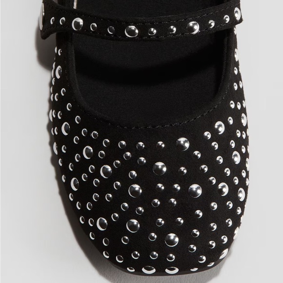 New with tags H&M studded black Mary Jane’s - Picture 13 of 14